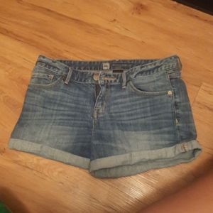 Mossimo premium denim shorts size 6